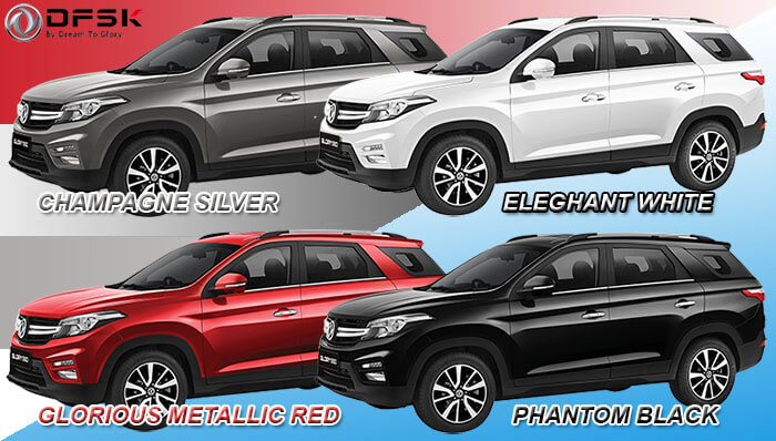 Pilihan Warna DFSK Glory 56o